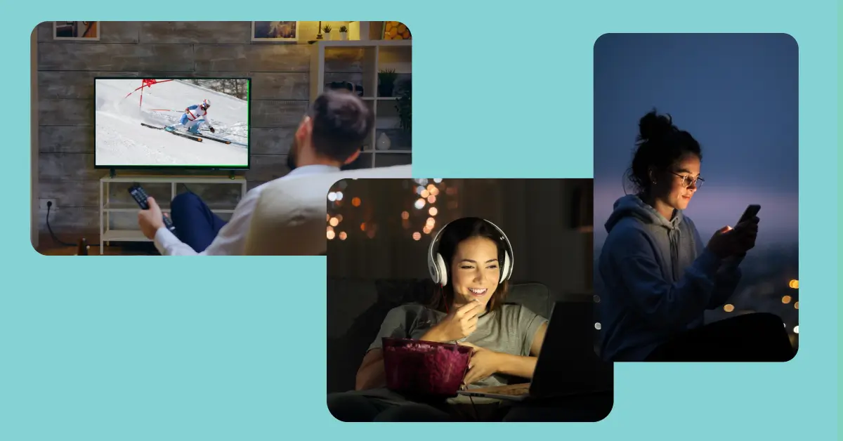 Changing viewing habits