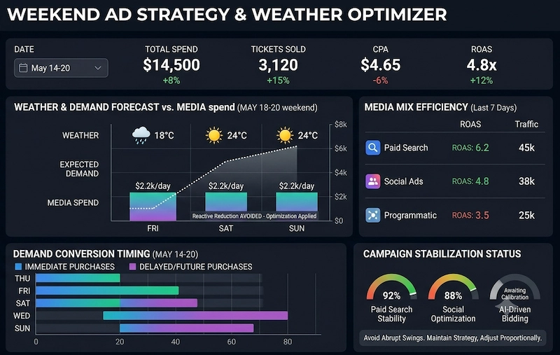 mock dashboard