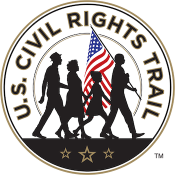 civil rights trail circle logo